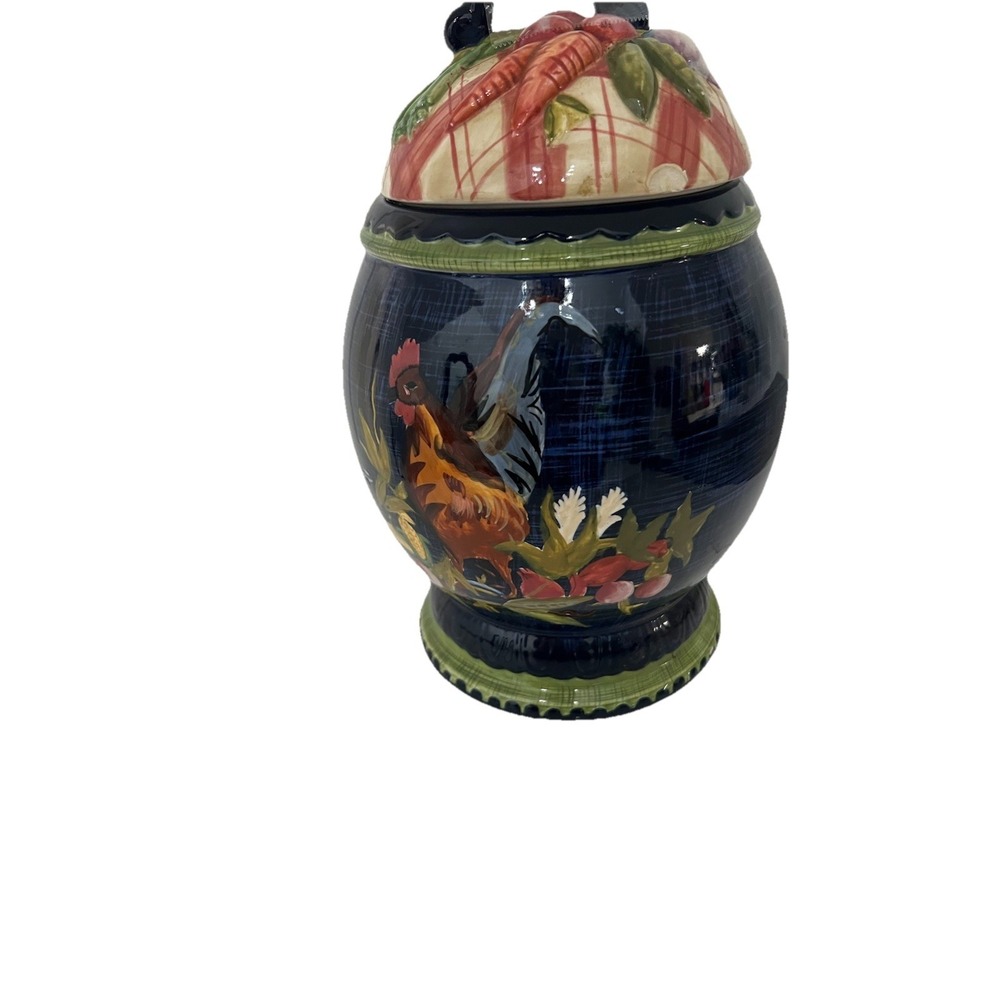 Tracy Porter Stonehouse Farm Collection Small Rooster Canister